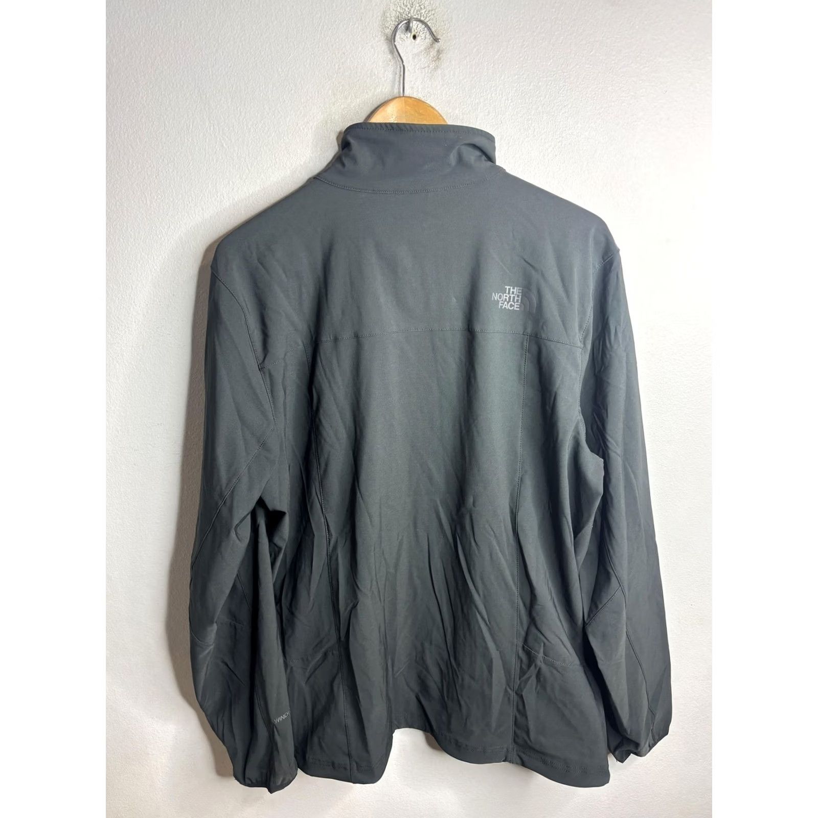 The North Face The North Face Windwall Jacket Mens L Gray Full Zip Softshell Hiking Outdoor Wind-Resistant Comfort Outerwear Size US L / EU 52-54 / 3 - 6 Thumbnail
