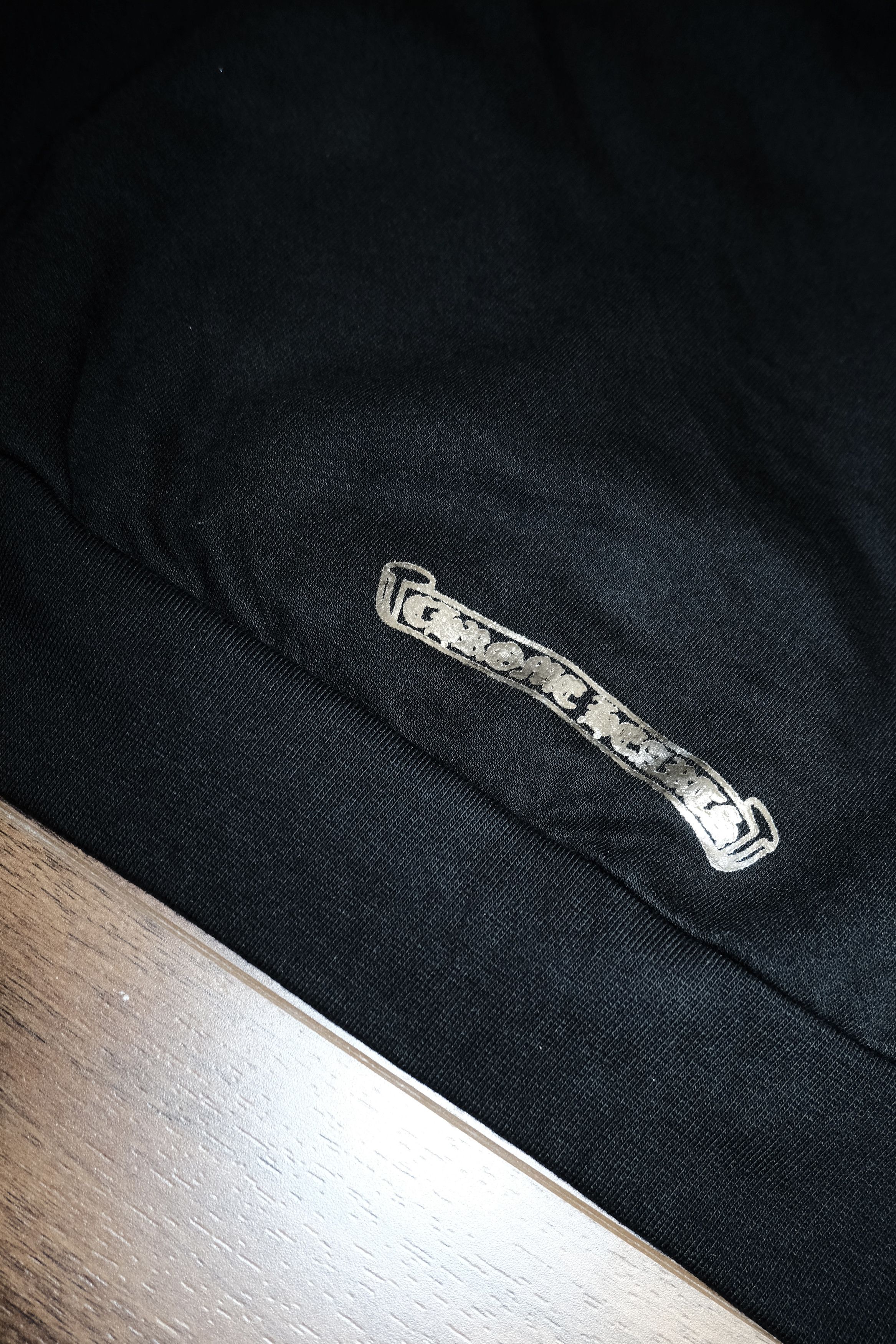 Chrome Hearts Chrome Hearts Exclusive Metallic Vertical Logo Hoodie Size US L / EU 52-54 / 3 - 11 Thumbnail