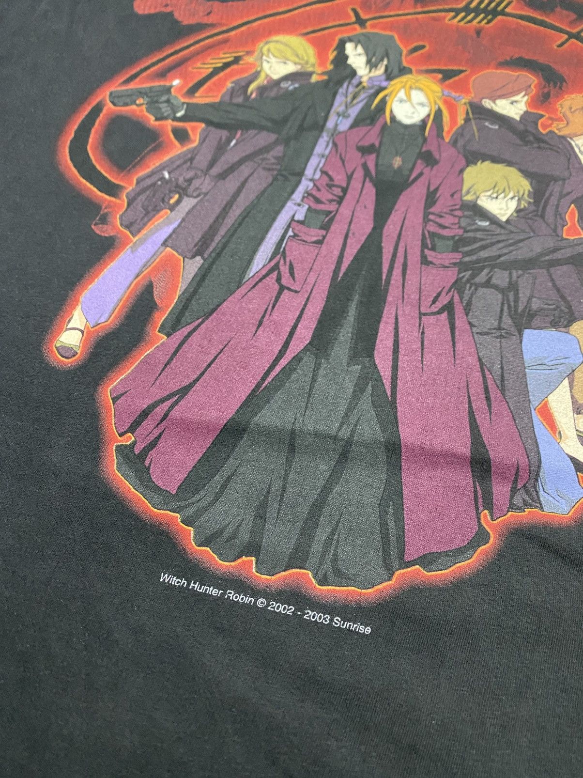 Anime Rare Vintage Anime Witch Hunter Robin Tee Size US XL / EU 56 / 4 - 6 Thumbnail