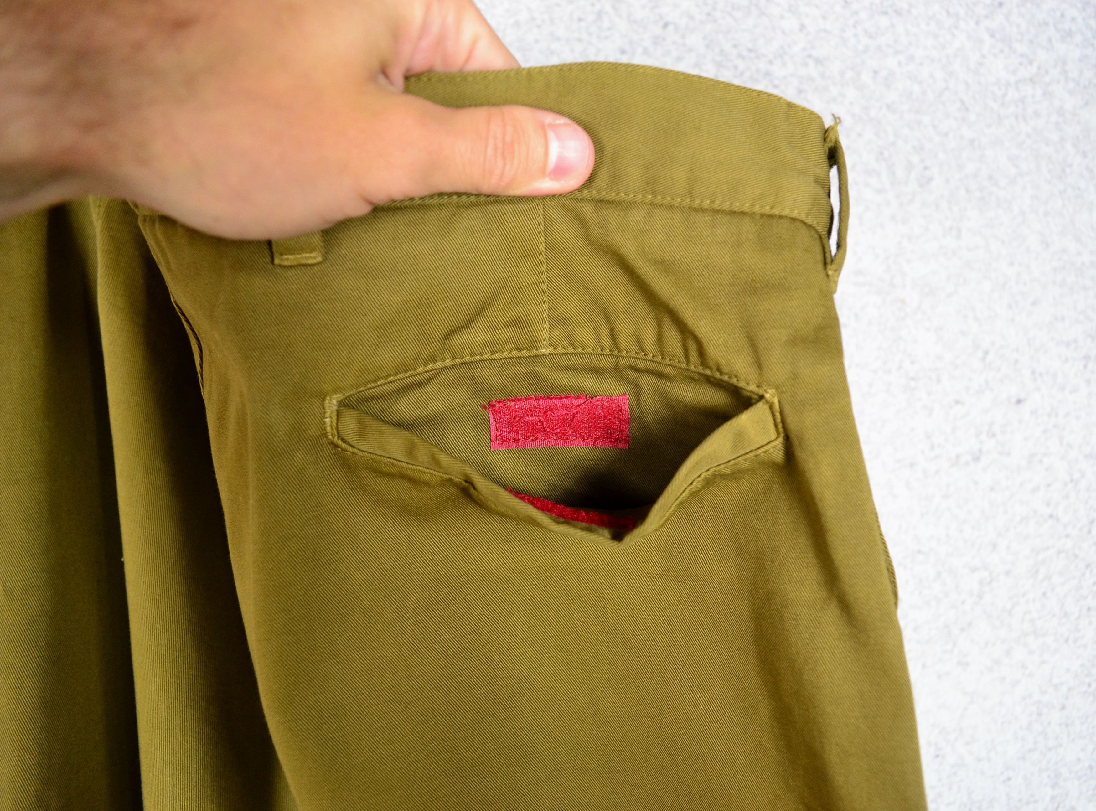 Prada Vintage Prada Casual Chino Pants Red Tab Size US 33 - 8 Thumbnail
