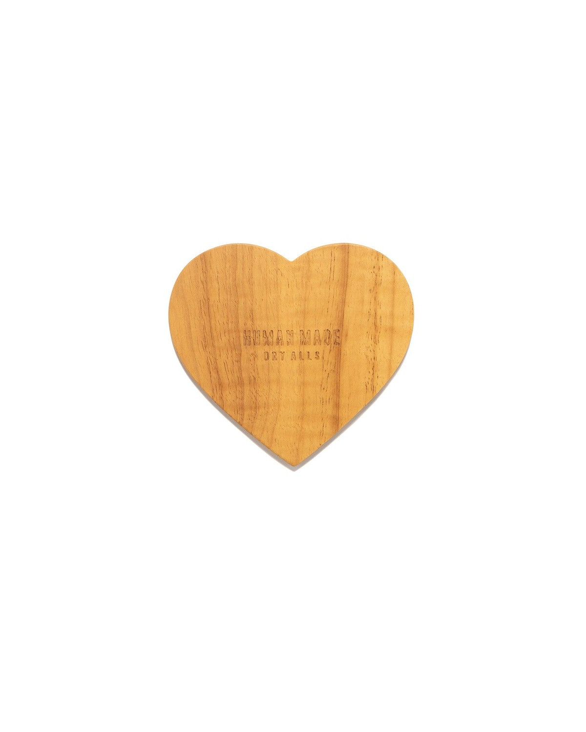 Human Made Human Made Heart Wood Coaster Set 2 Pieces Size ONE SIZE - 3 Thumbnail
