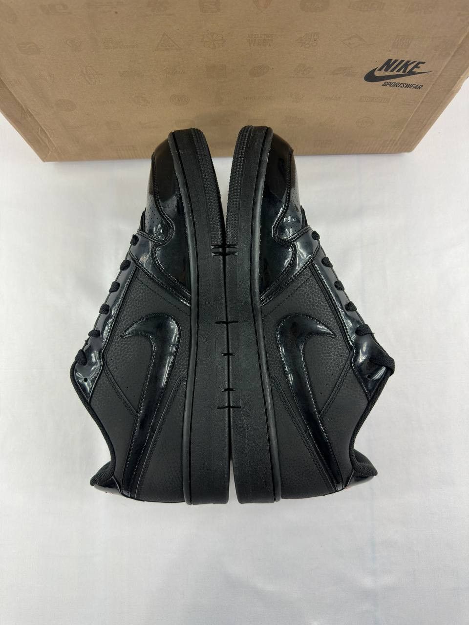 Nike Nike Air Prestige 3 'Patent Black Red' 386114-006 Size US 13 / EU 46 - 6 Thumbnail