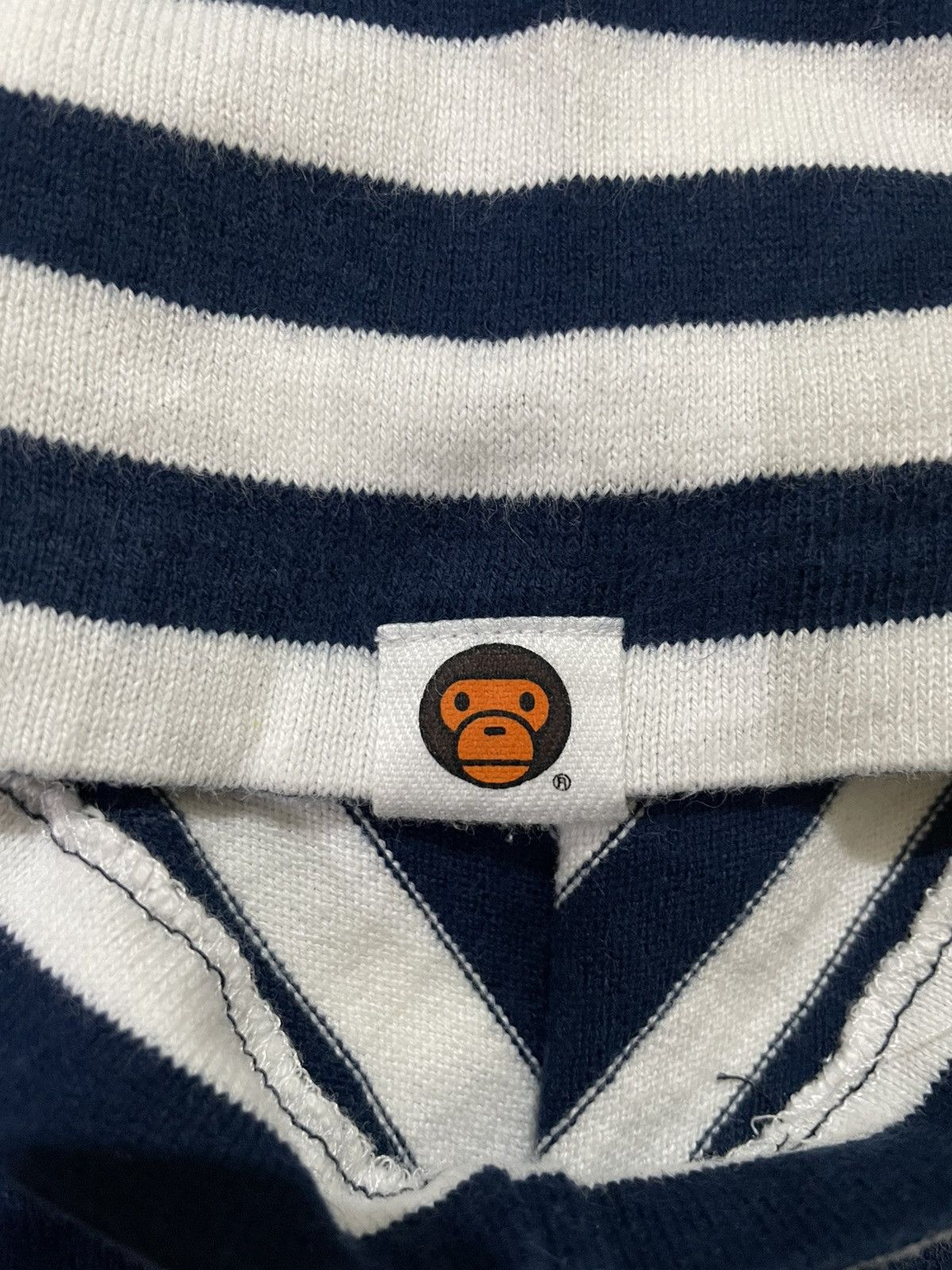 Bape 2005 Bape Baby Milo Striped Tee Size US M / EU 48-50 / 2 - 8 Thumbnail