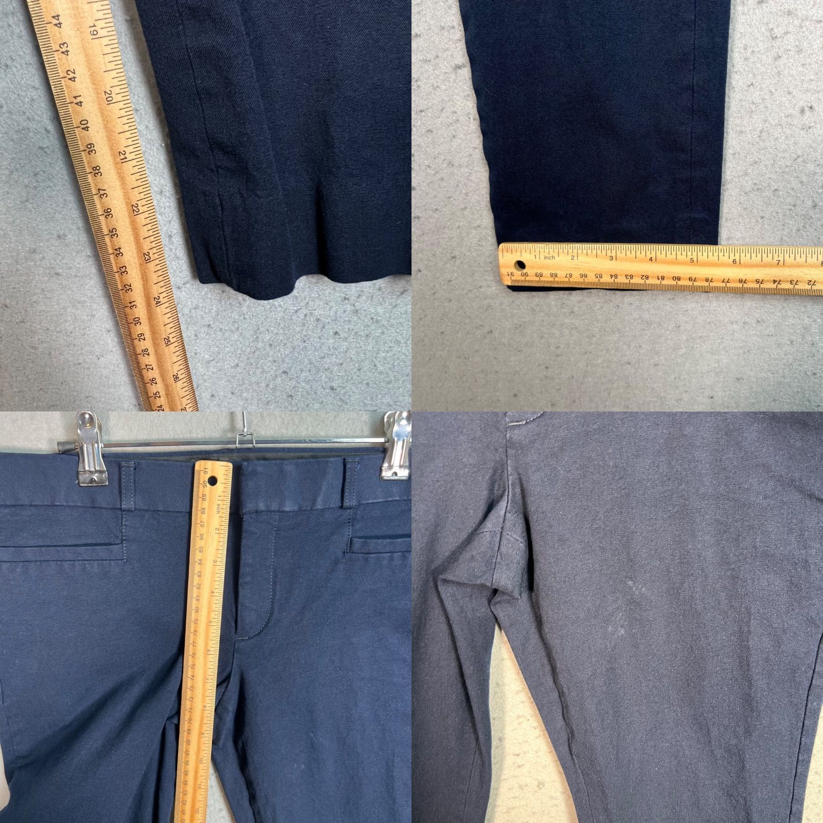 Banana Republic Banana Republic Petite Sloan Chino Pants Size 6 Blue Womens Size 28" / US 6 / IT 42 - 8 Thumbnail