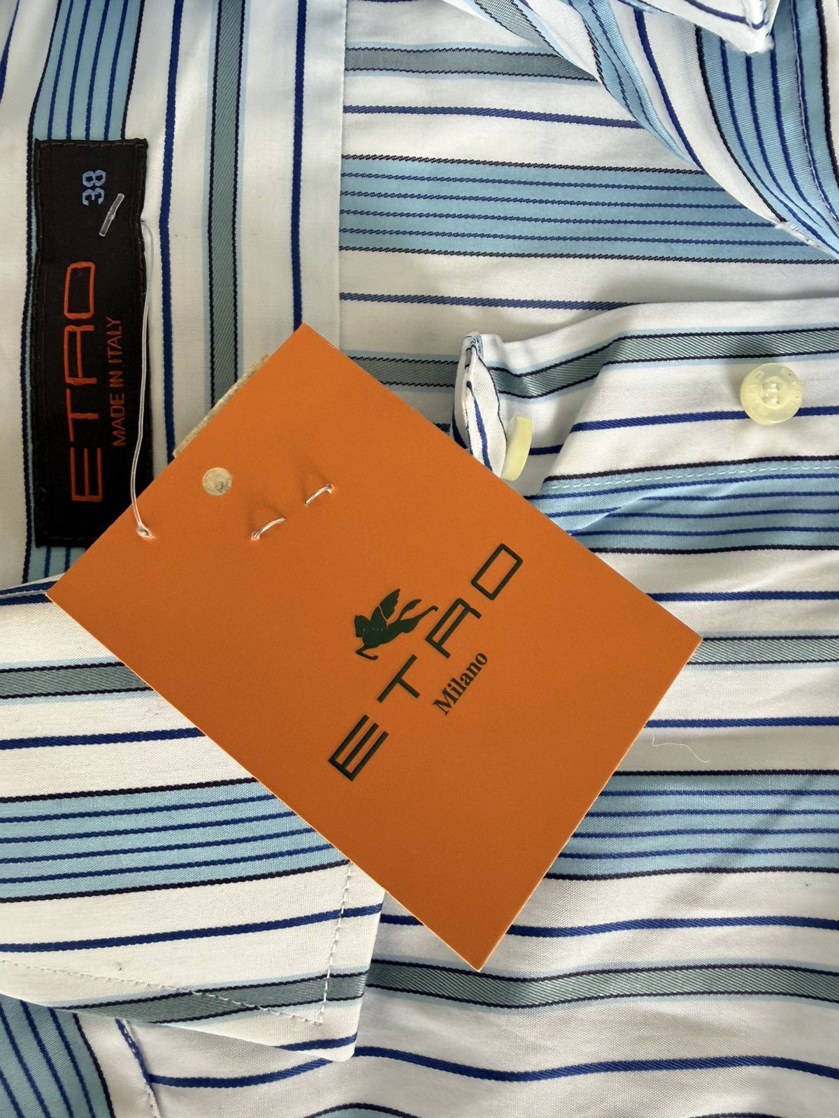 Etro Etro Men’s Button-Up Shirt Size US M / EU 48-50 / 2 - 5 Thumbnail