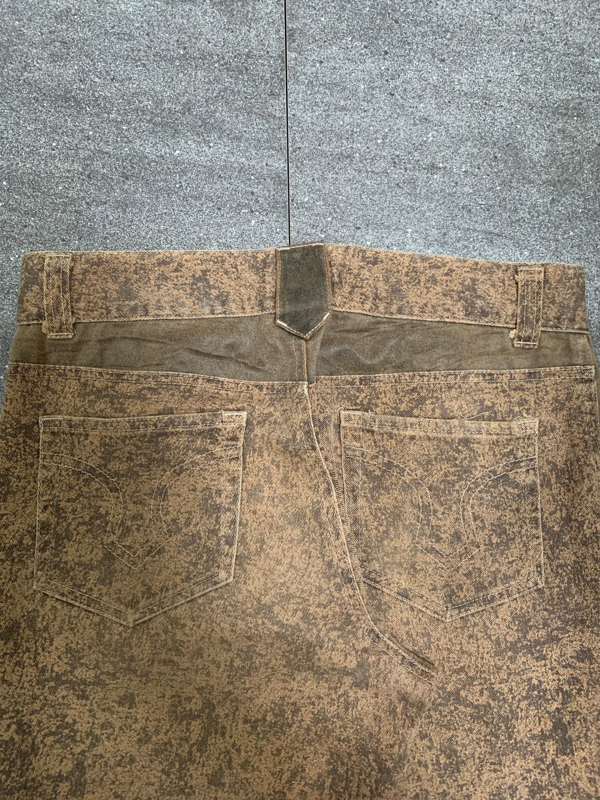 Le Grande Bleu (L.G.B.) × Tornado Mart Printed Flared Pants Size US 31 - 10 Thumbnail