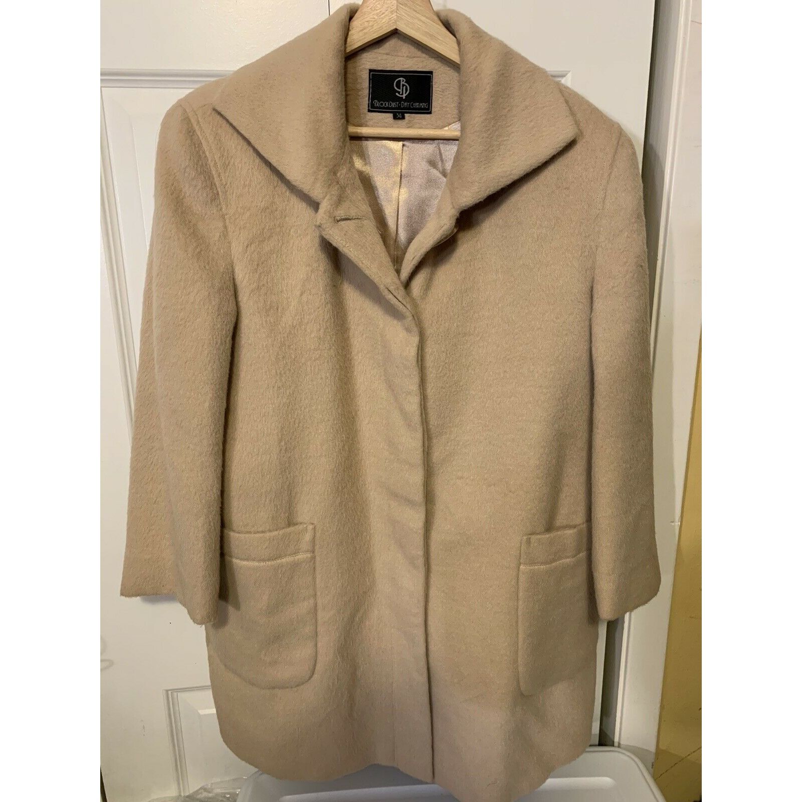 Vintage Vintage Block Dust Day Charming Jacket Button Coat Sz M Beig Size M / US 6-8 / IT 42-44 - 5 Thumbnail