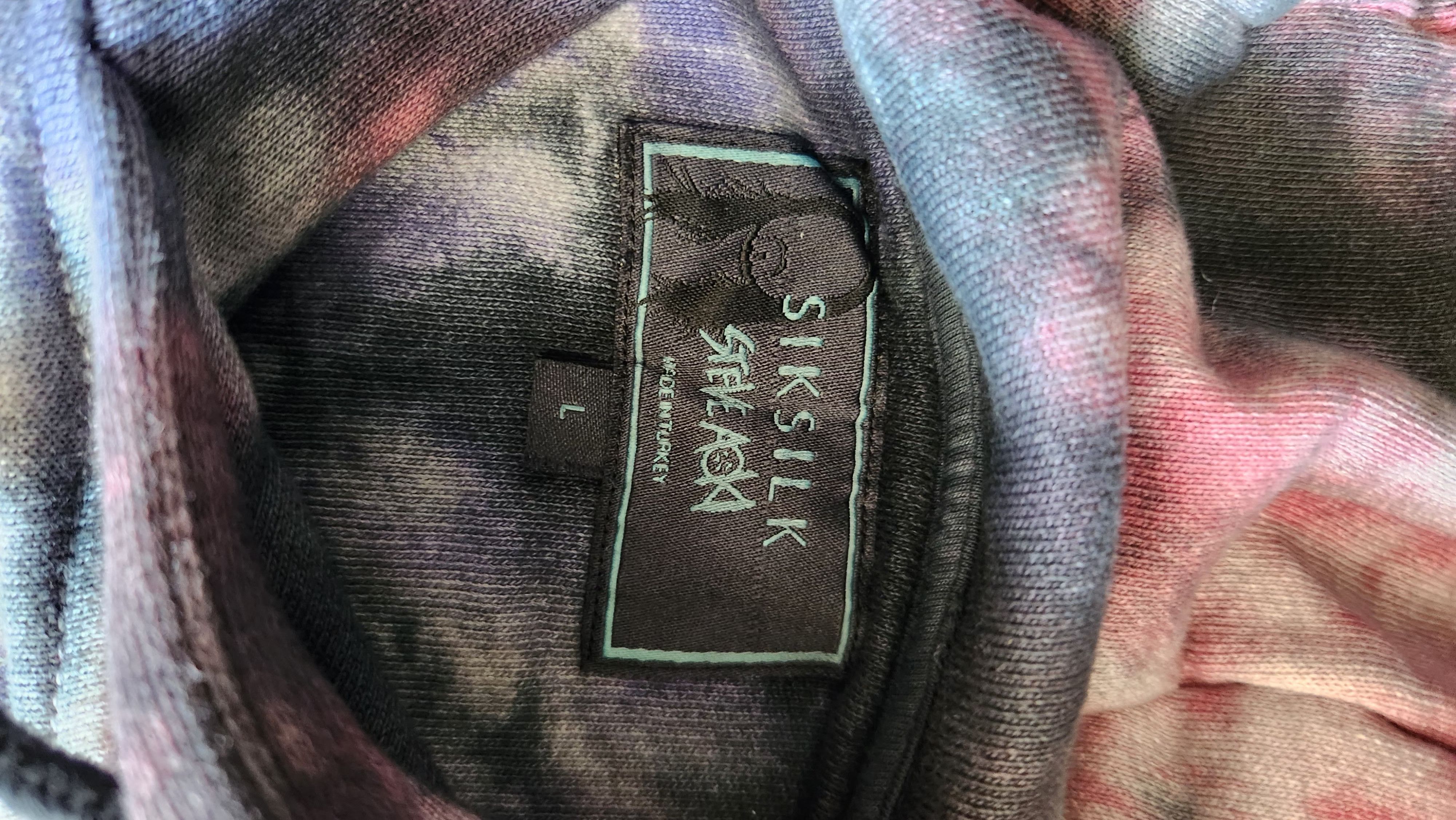 SikSilk Steve Aoki SikSilk Overhead Tie-Dye Hoodie Men's Size Large Size US L / EU 52-54 / 3 - 5 Thumbnail