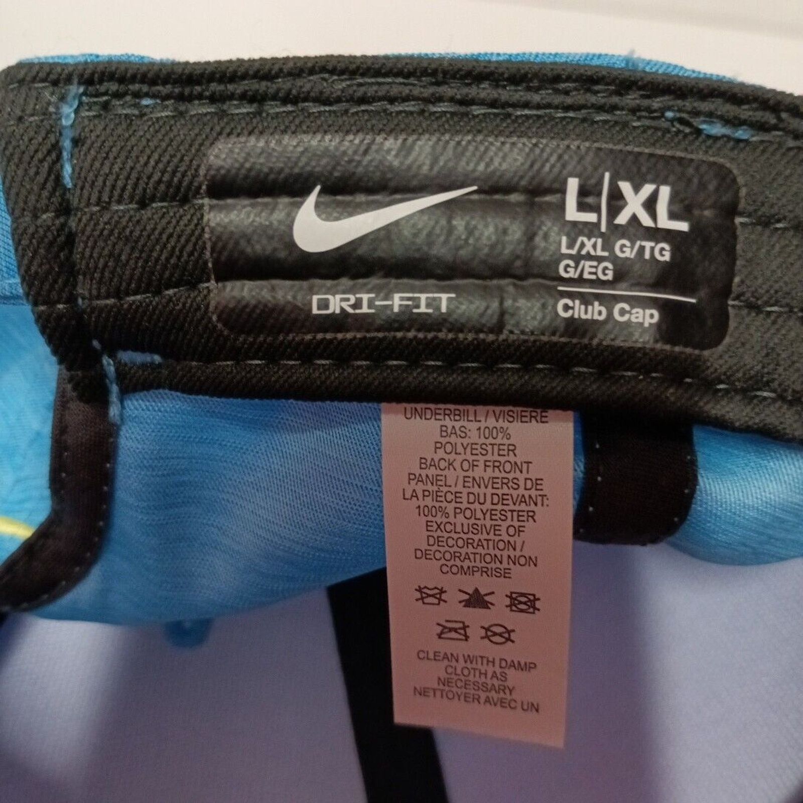 Nike Nike Mens Unisex Dri Fit Club Golf Training Running Cap L/XL Size ONE SIZE - 6 Thumbnail