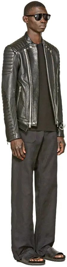 Balmain Brand New Balmain Leather Jacket Size US S / EU 44-46 / 1 - 3 Thumbnail