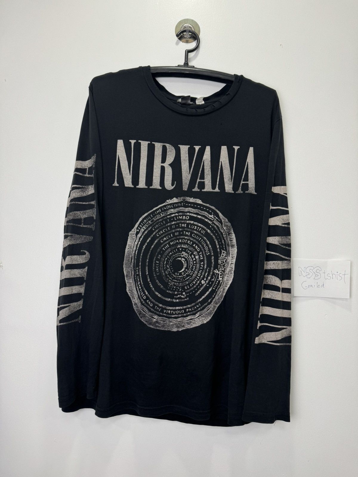 Nirvana Nirvana long sleeve Y2K Size US XL / EU 56 / 4 - 1 Thumbnail