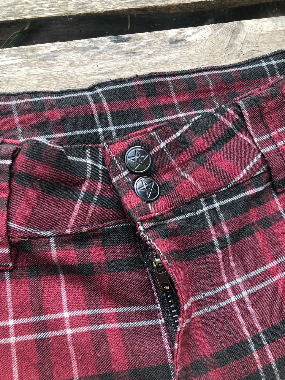 If Six Was Nine × Killstar × Seditionaries Killstar Tartanarchist Pants Seditionaries Punk Bondage Size US 28 / EU 44 - 5 Thumbnail