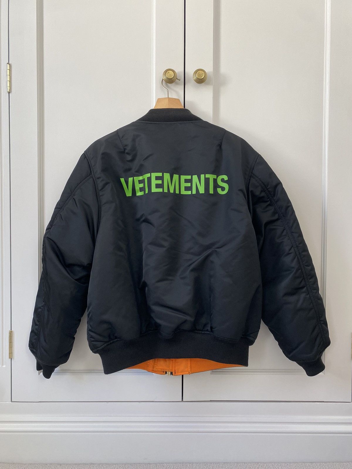 Vetements x Alpha Industries reversible bomber jacket