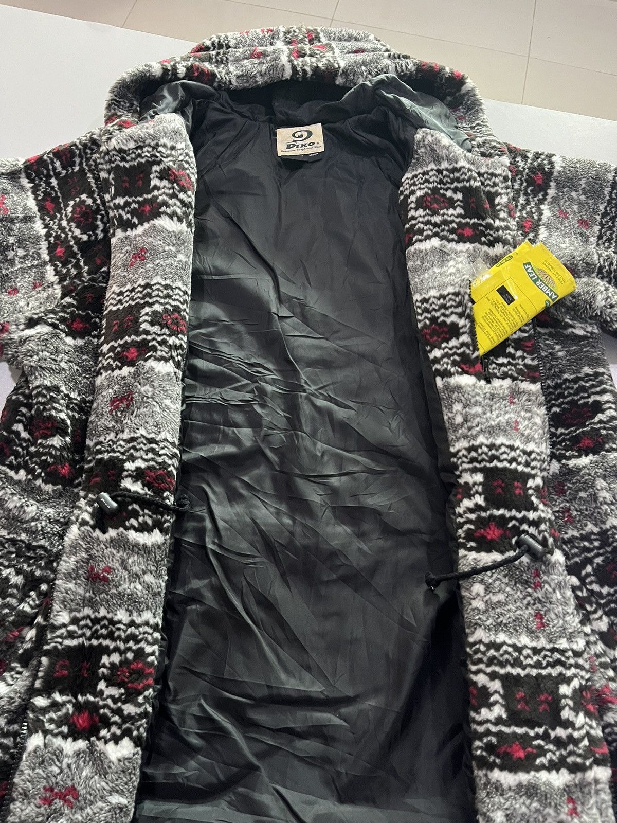 Native × Vintage Vintage Piko Aztec Navajo Native Art Deep Pile Fleece Jacket Size US M / EU 48-50 / 2 - 5 Thumbnail