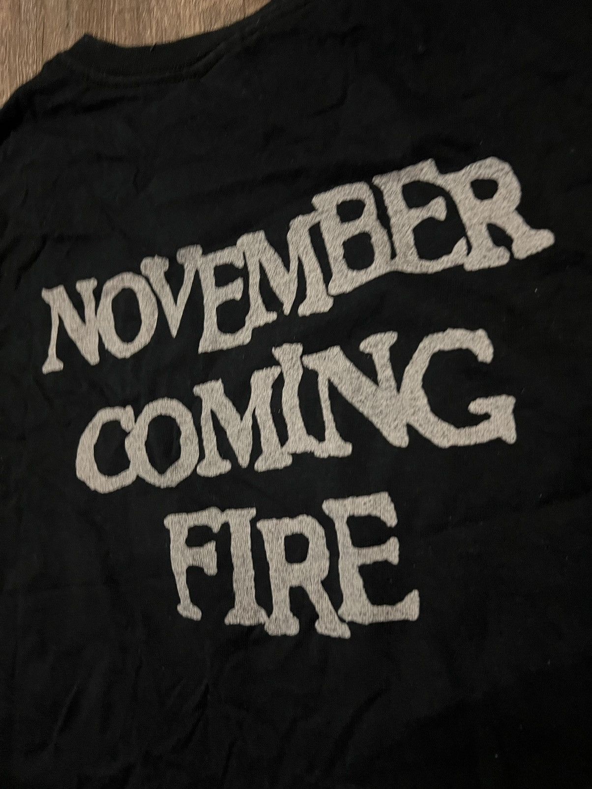 Vintage Vintage SAMHAIN NOVEMBER COMING FIRE SHIRT size XL Size US XL / EU 56 / 4 - 4 Thumbnail
