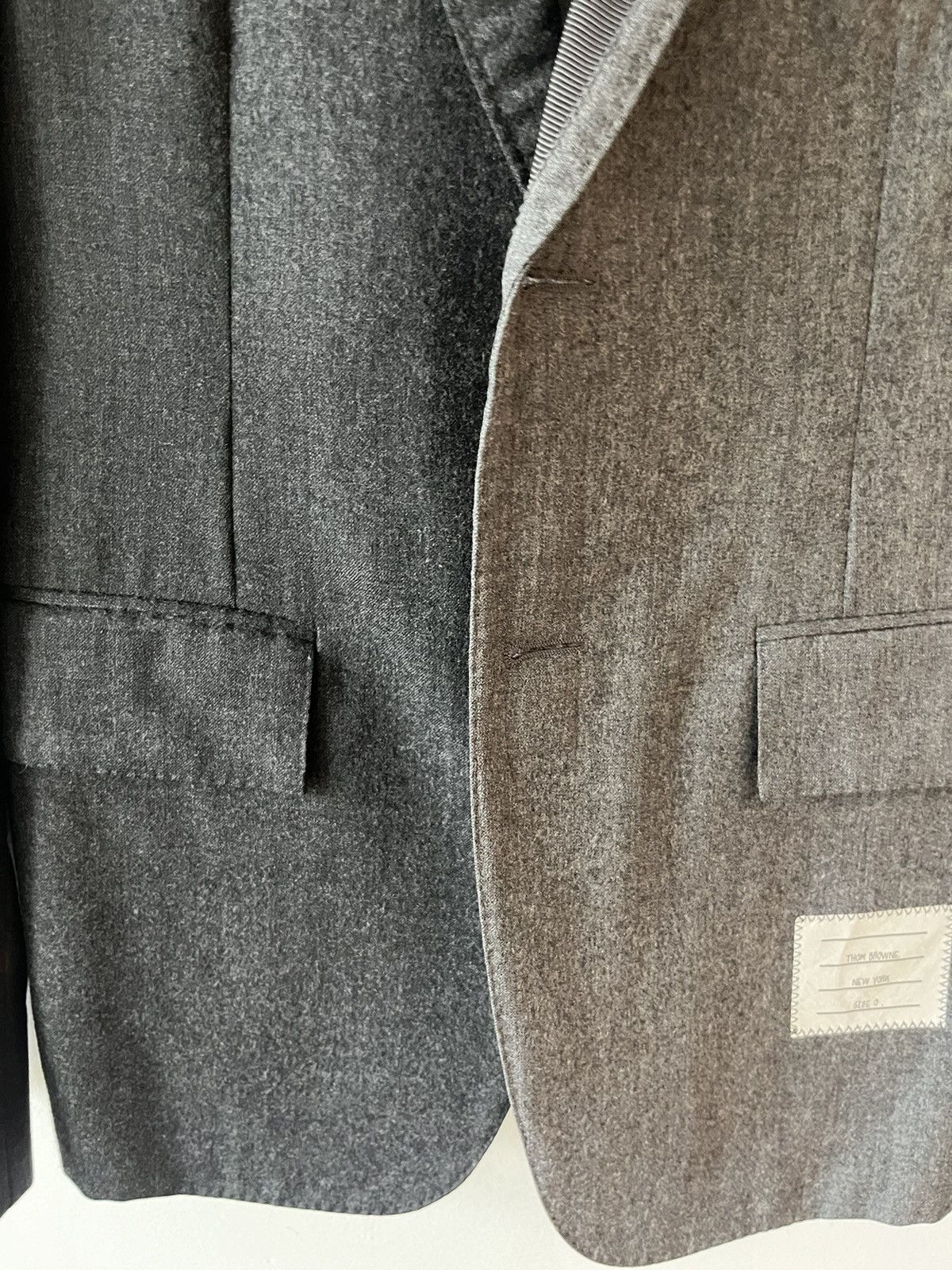 Thom Browne Color block wool jacket Size US S / EU 44-46 / 1 - 5 Thumbnail