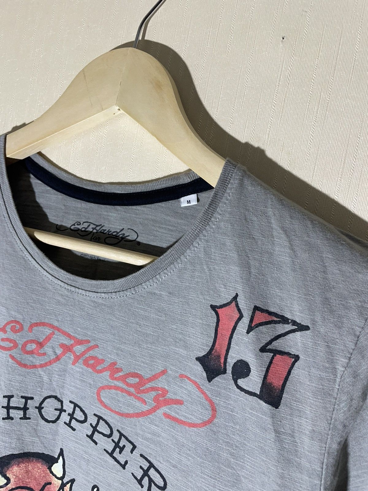 Ed Hardy × Japanese Brand × West Coast Choppers Ed Hardy Choppers Japanese streetwear T shirt Size US S / EU 44-46 / 1 - 5 Thumbnail