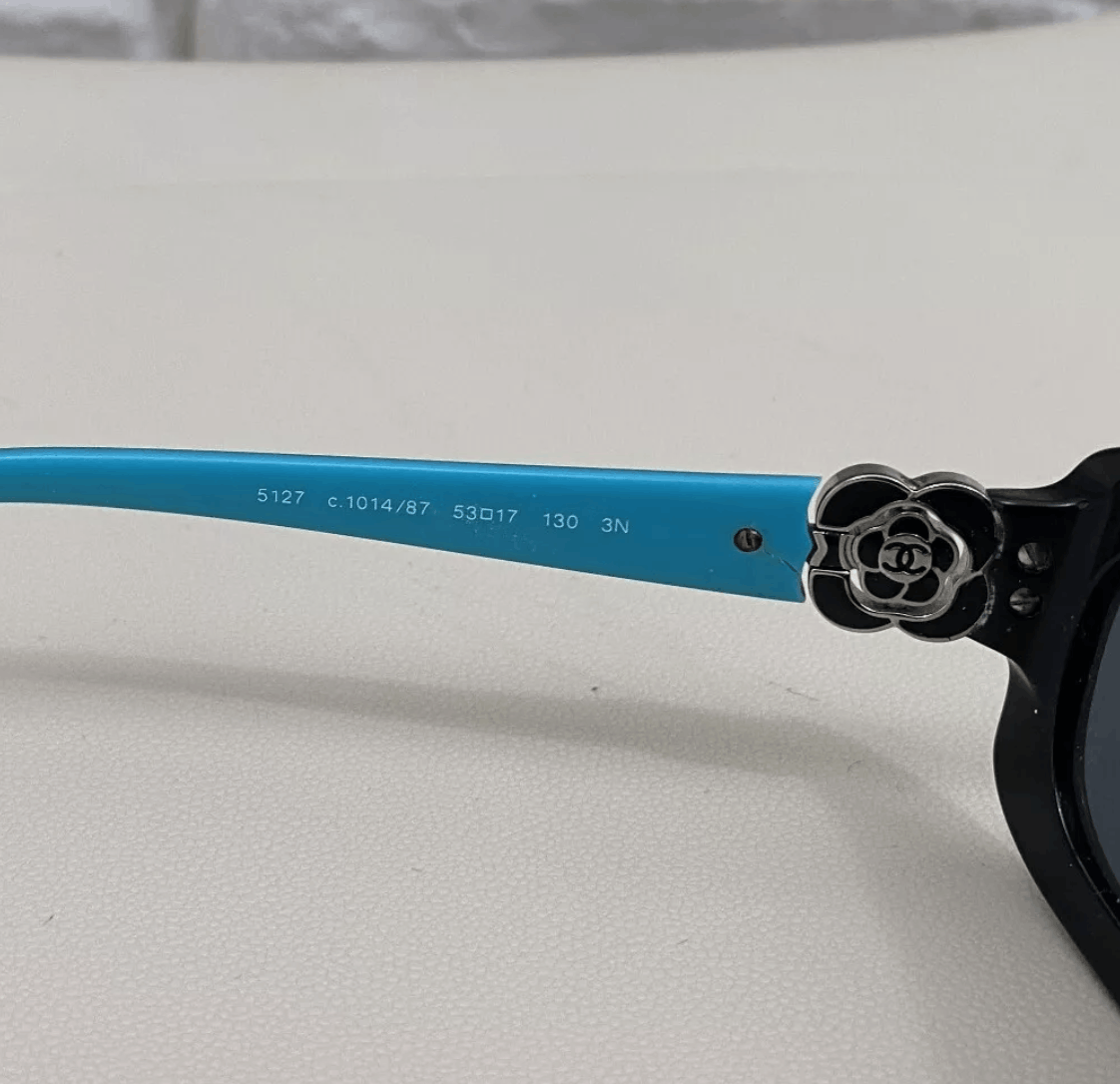 Chanel Chanel Sunglasses 5127 Rhinestone Logo Rimless Vintage Size ONE SIZE - 5 Thumbnail