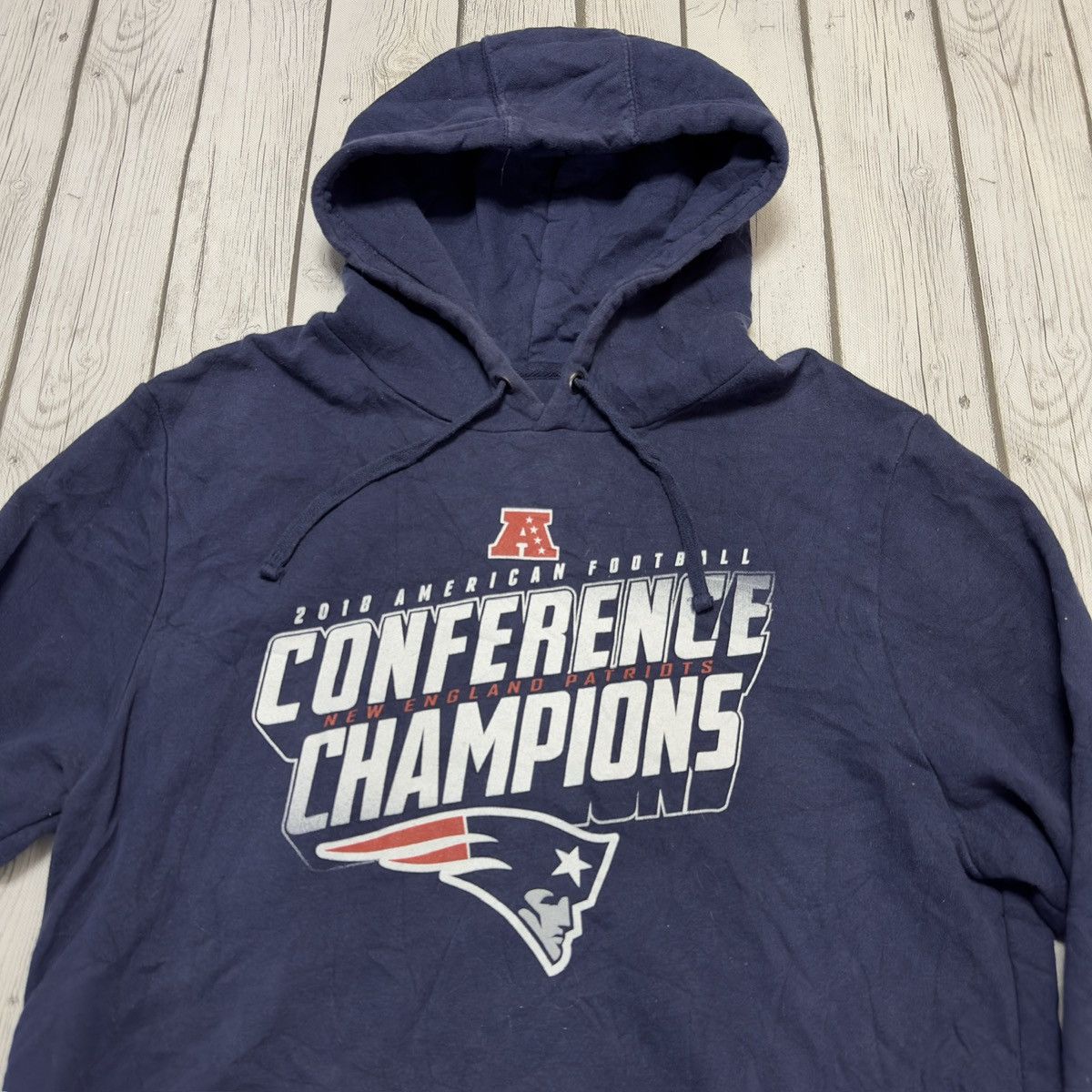 NFL New England Patriots 2018 AFC Champions hoodie Size US L / EU 52-54 / 3 - 3 Thumbnail