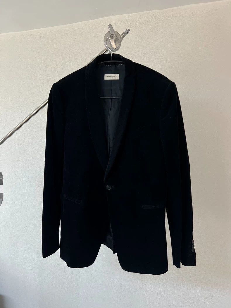 Dries Van Noten dries van noten Corduroy Shoulder Pad blazer Size 52R - 2 Thumbnail