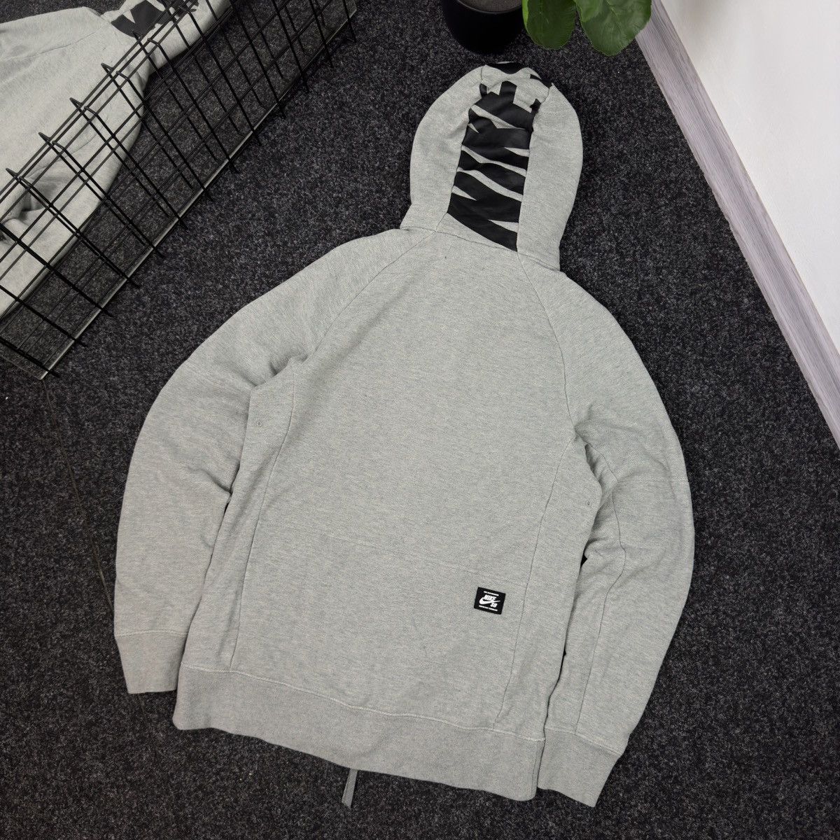 Nike × Vintage Nike Skateboard Vintage Zip Hoodie Y2k Style Size US M / EU 48-50 / 2 - 4 Thumbnail