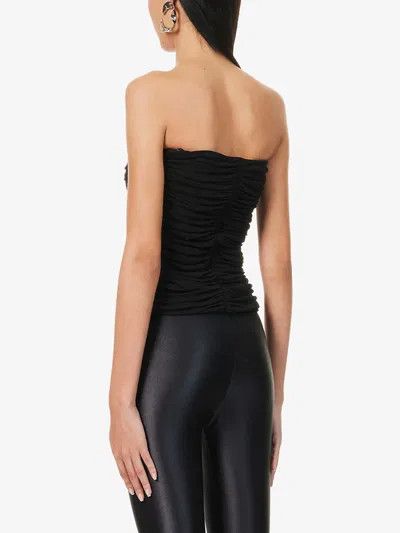 Saint Laurent Paris o1y0126 Blouse in Black Size M / US 6-8 / IT 42-44 - 3 Thumbnail