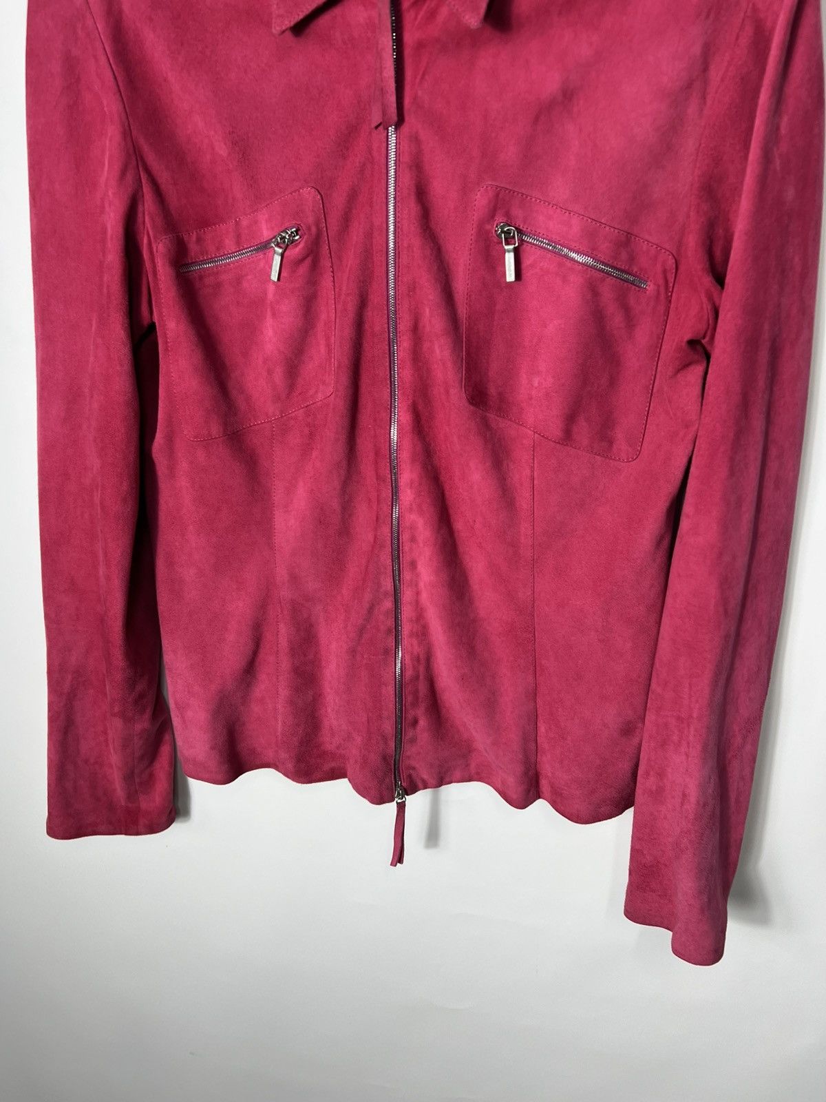 Jil Sander Vintage Rare Luxury Jil Sander Genuine Leather Suede Jacket Size M / US 6-8 / IT 42-44 - 3 Thumbnail