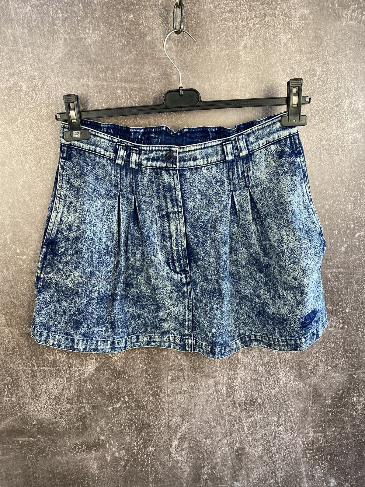 Nike × Nike ACG × Vintage Vintage Nike Challenge Court denim tennis shorts skirt Size US 30 / EU 46 - 1 Thumbnail