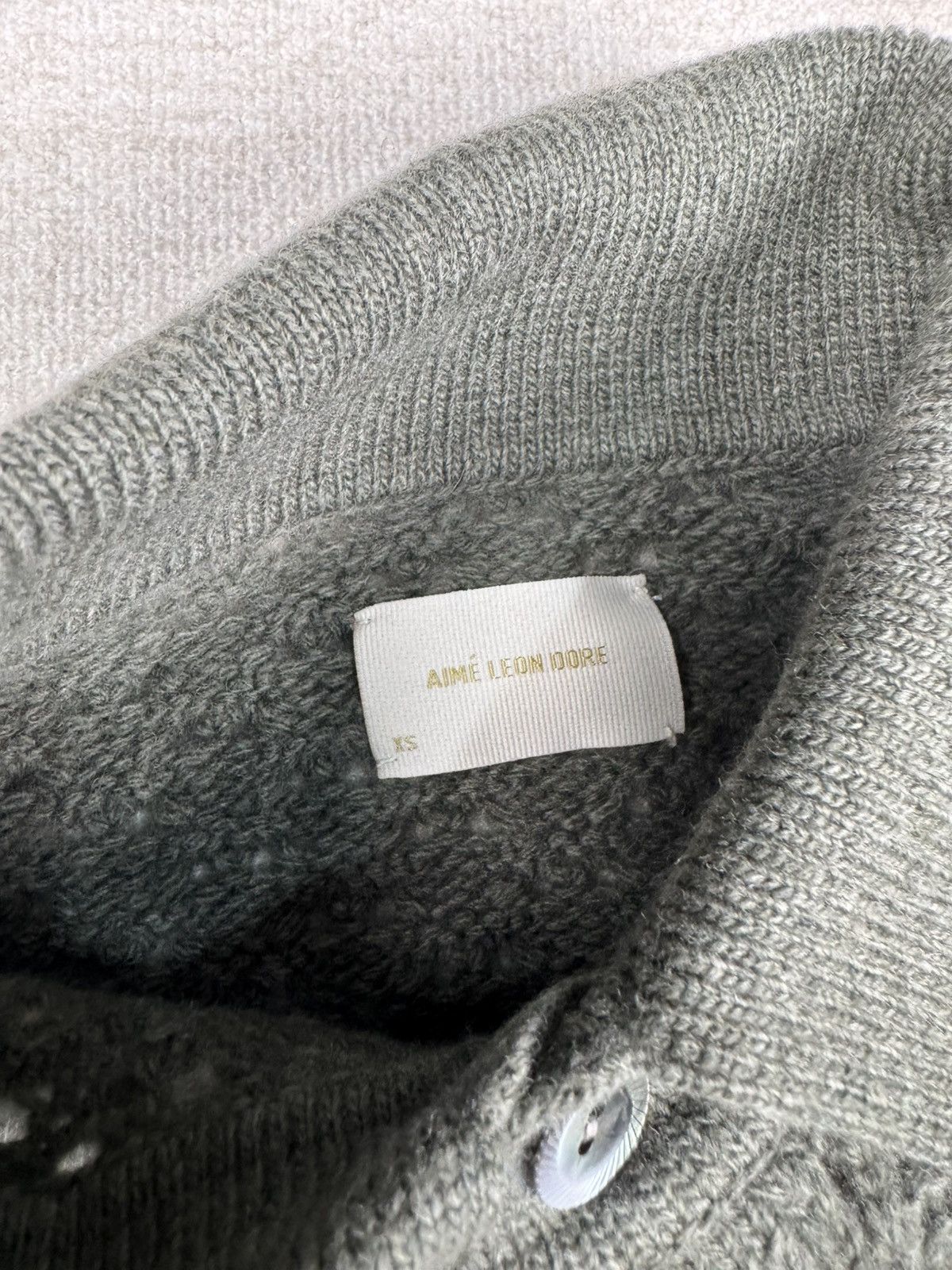 Aime Leon Dore Knit polo cardigan xs Size US XS / EU 42 / 0 - 4 Thumbnail