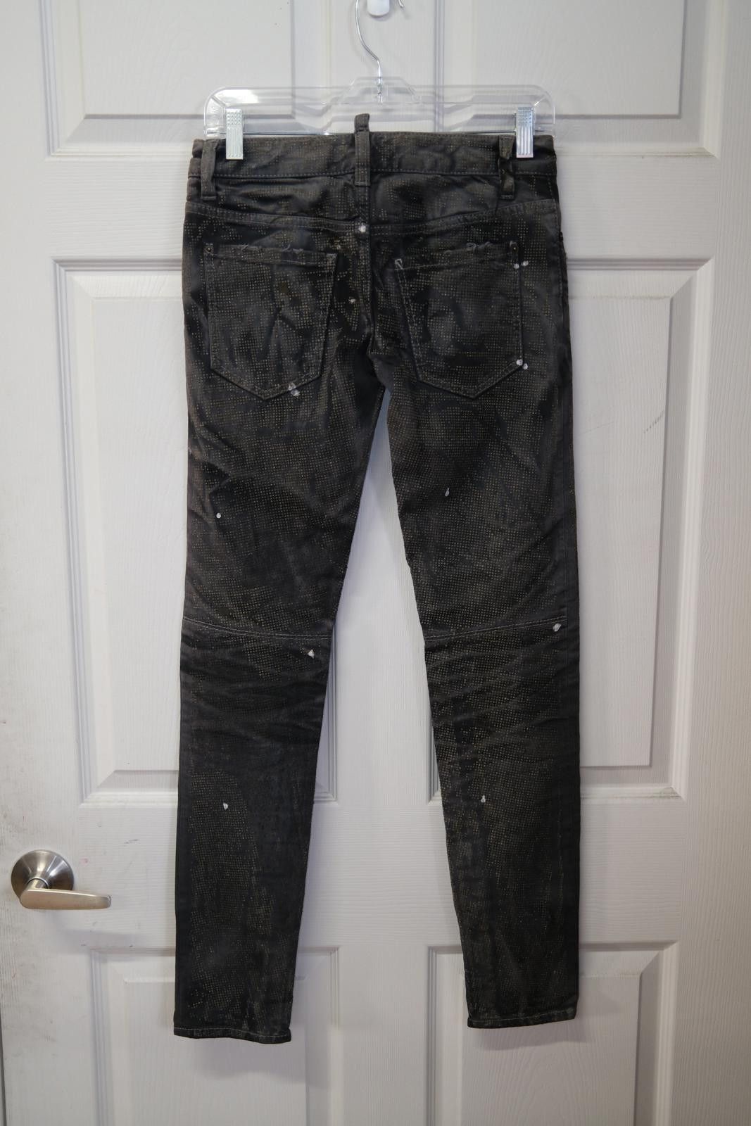 Dsquared2 2010's Dsquared Embellished Skinny Jeans Size 29" - 2 Thumbnail