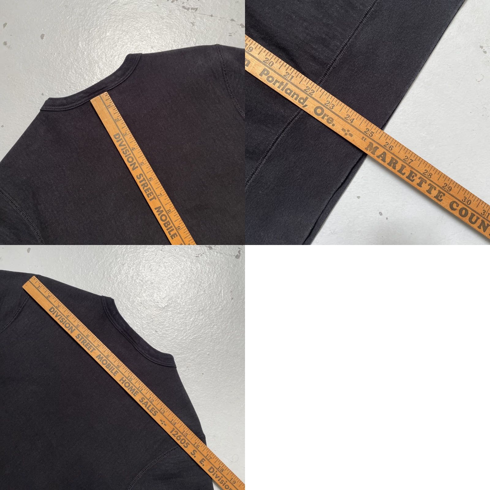 3sixteen 3Sixteen Heavyweight Crewneck Sweatshirt Pockets Canada S Black Unisex Adults Regular Pullover Vintage Outdoor Americana Sweat Mens Girls Boys Size US S / EU 44-46 / 1 - 8 Thumbnail