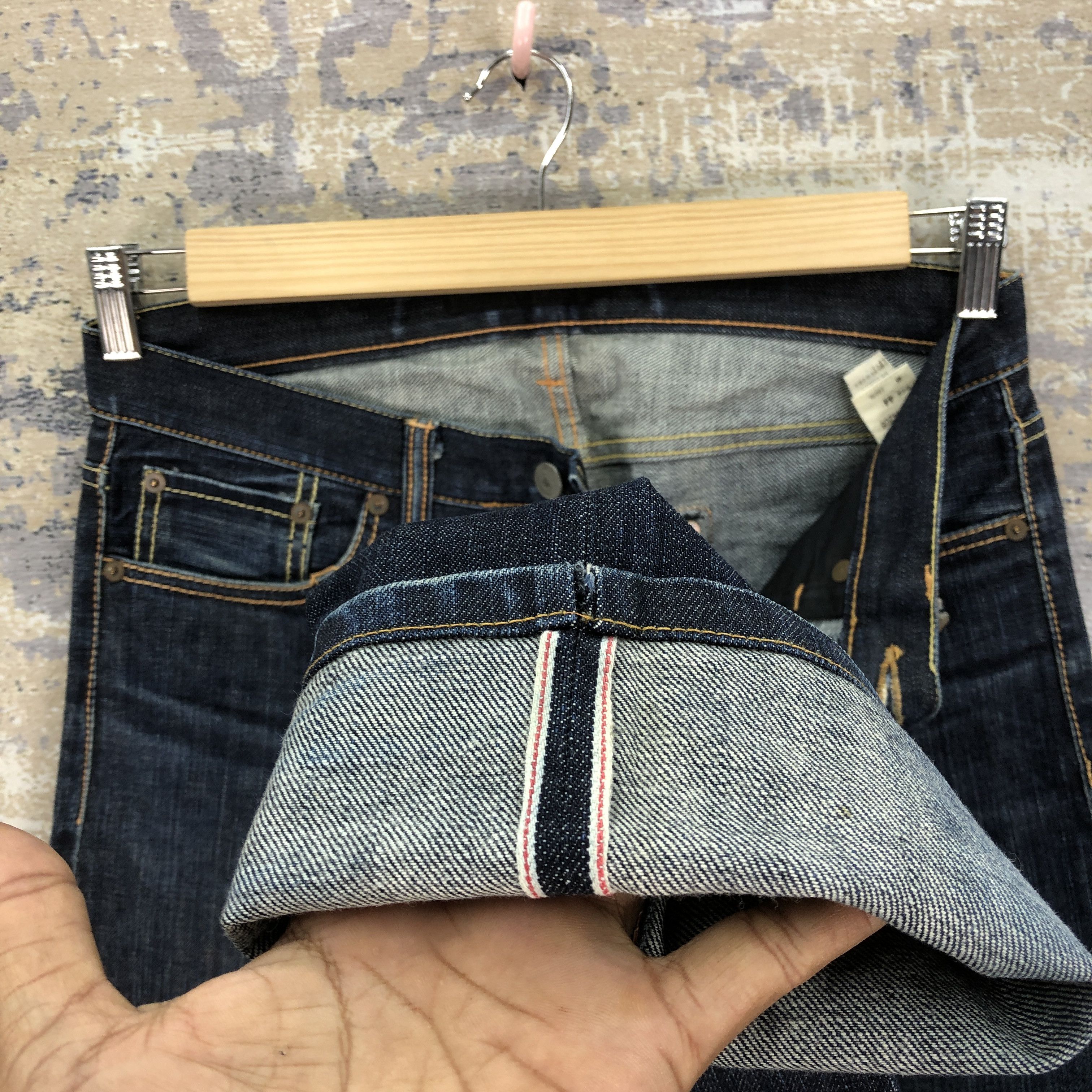 Japanese Brand Japanese Luv Maison Jeans Selvedge Jack Rose Denim Redline Size US 30 / EU 46 - 9 Thumbnail