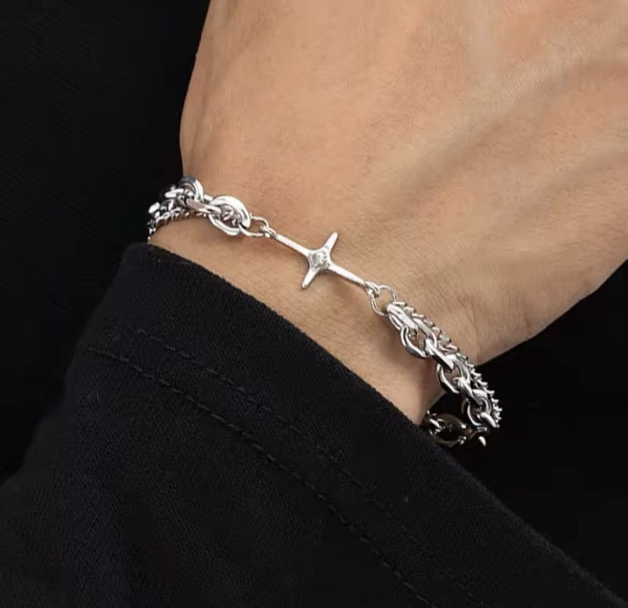 Jewelry × Vintage Y2K Vintage Star Bracelet Size ONE SIZE - 1 Thumbnail