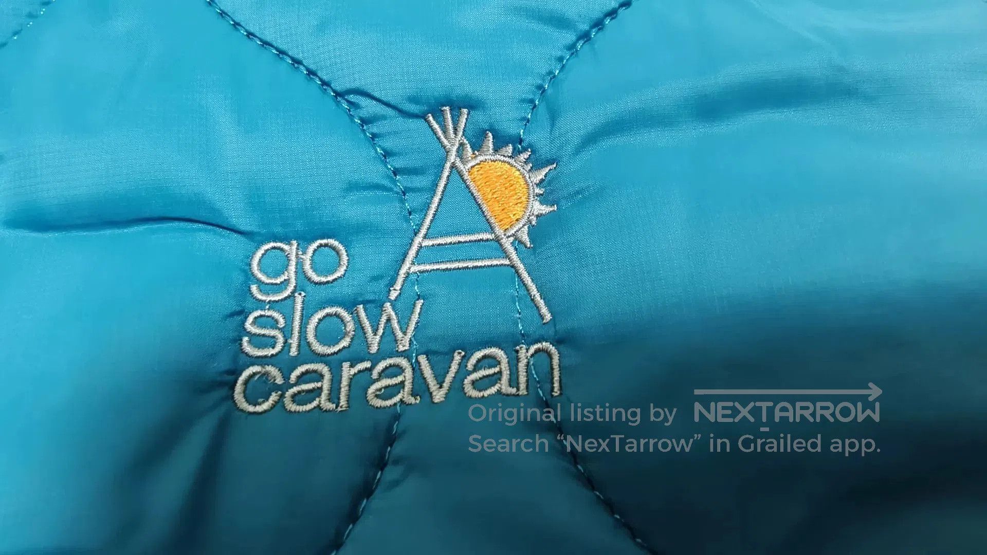 go slow caravan go slow caravan colorblock quilted jacket. Size US L / EU 52-54 / 3 - 4 Thumbnail