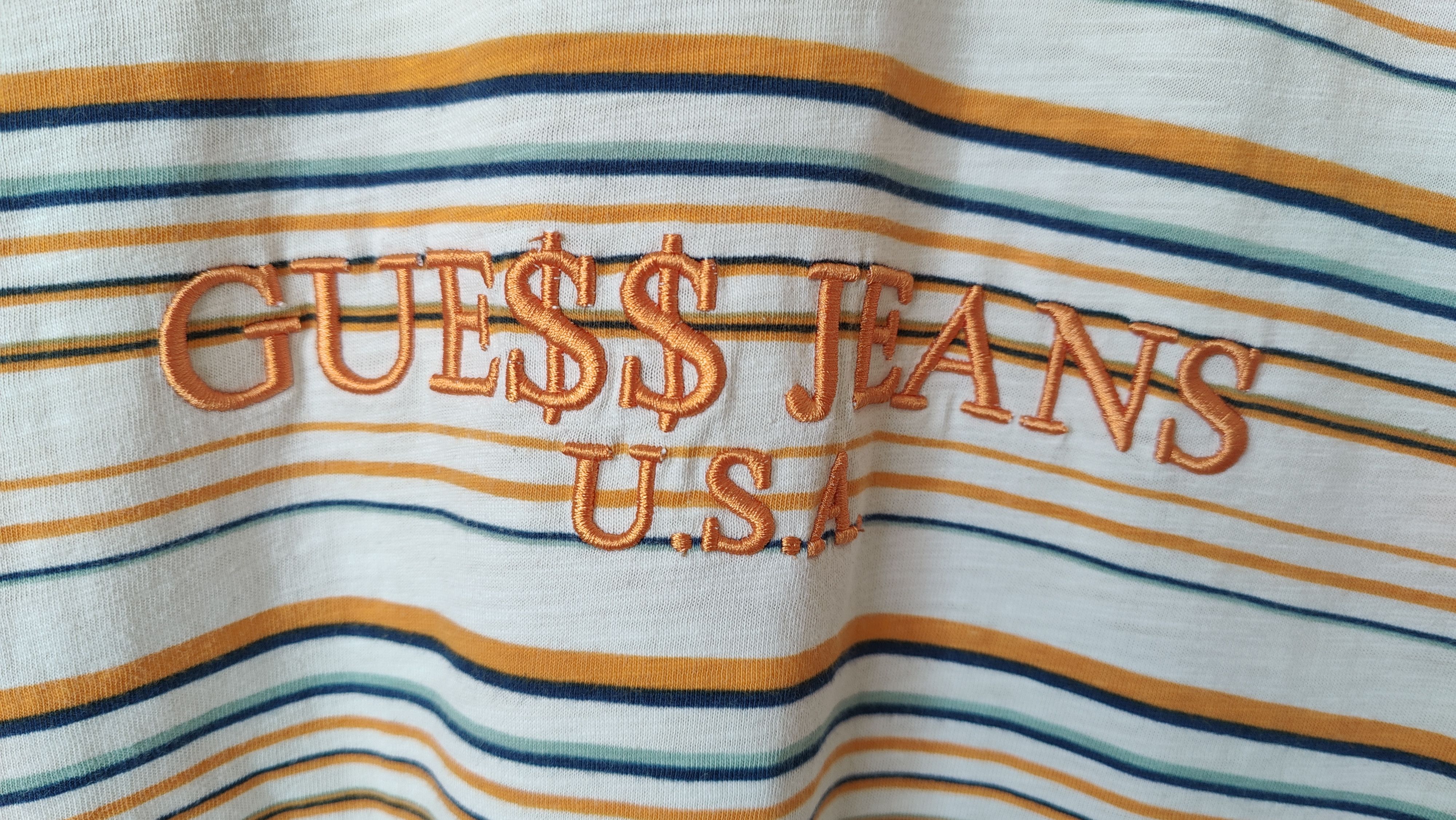 A$AP Rocky × Guess ASAP Rocky x Guess GUE$$ Striped Longsleeve Size US S / EU 44-46 / 1 - 5 Thumbnail