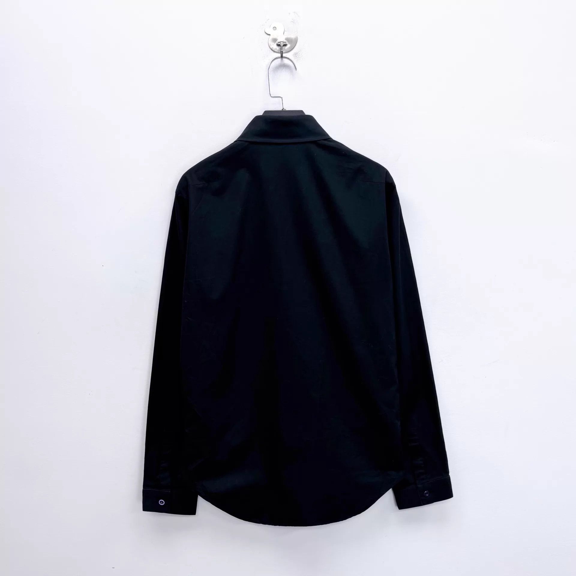 Dior Dior Black Embroidered Bee Short-Sleeve Shirt 40 M Unisex Size US M / EU 48-50 / 2 - 2 Thumbnail
