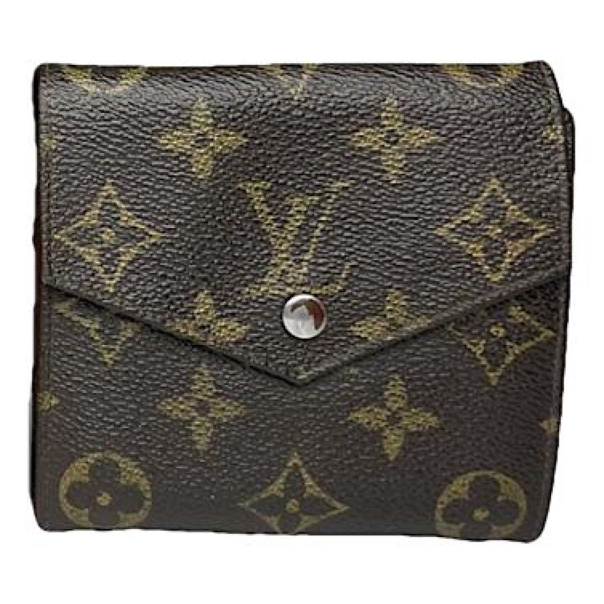 Louis Vuitton Pont 9 Brown Leather Wallet Size ONE SIZE - 1 Thumbnail