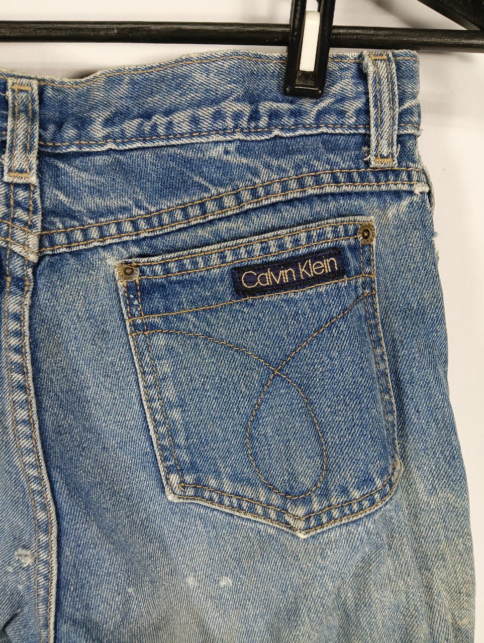Calvin Klein vintage Calvin klein distressed denim made in USA 3375 Size US 29 - 4 Thumbnail