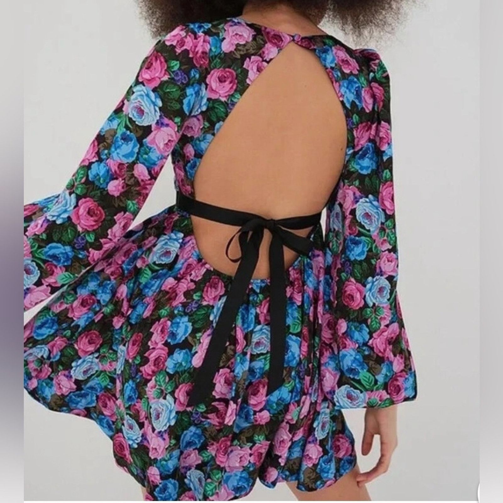 For Love & Lemons NWT For Love & Lemons $250 Floral Multicolor Dress Size S Size S / US 4 / IT 40 - 2 Thumbnail