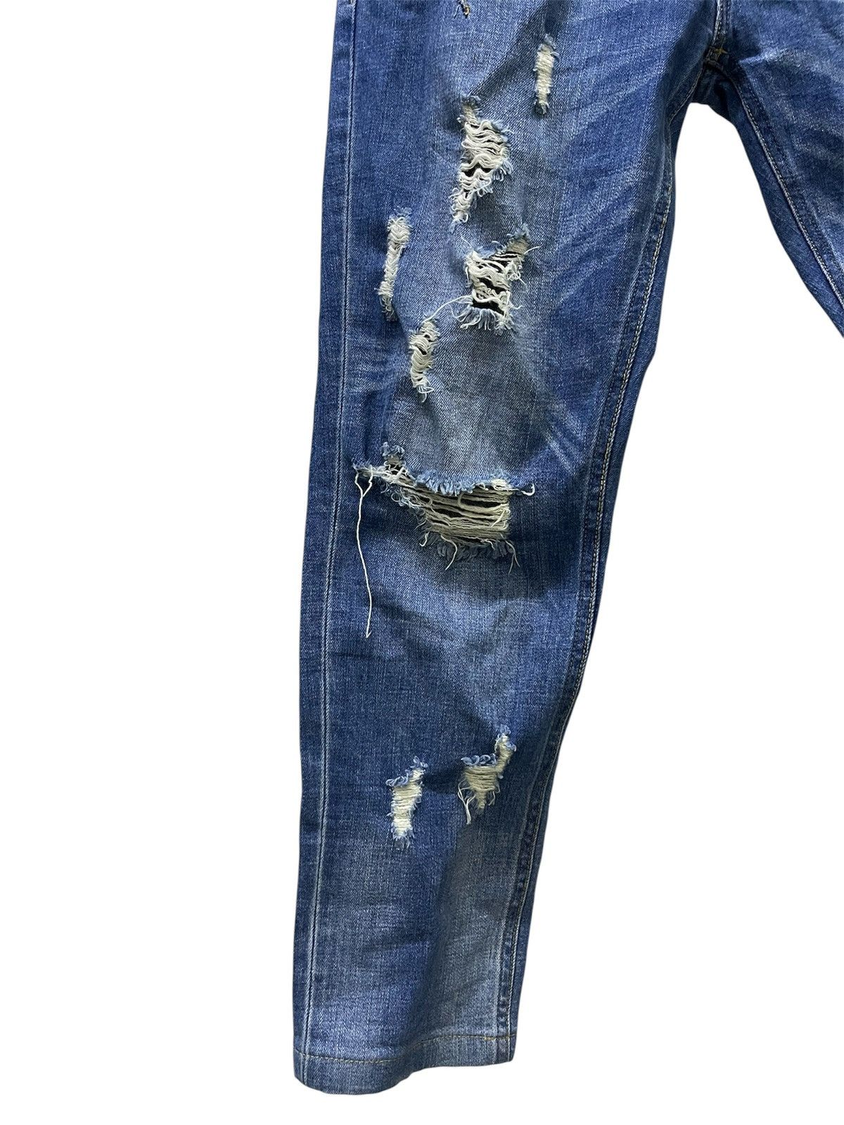 Number (N)ine Number N(ine) Skiny Jeans Distressed Size US 33 - 4 Thumbnail