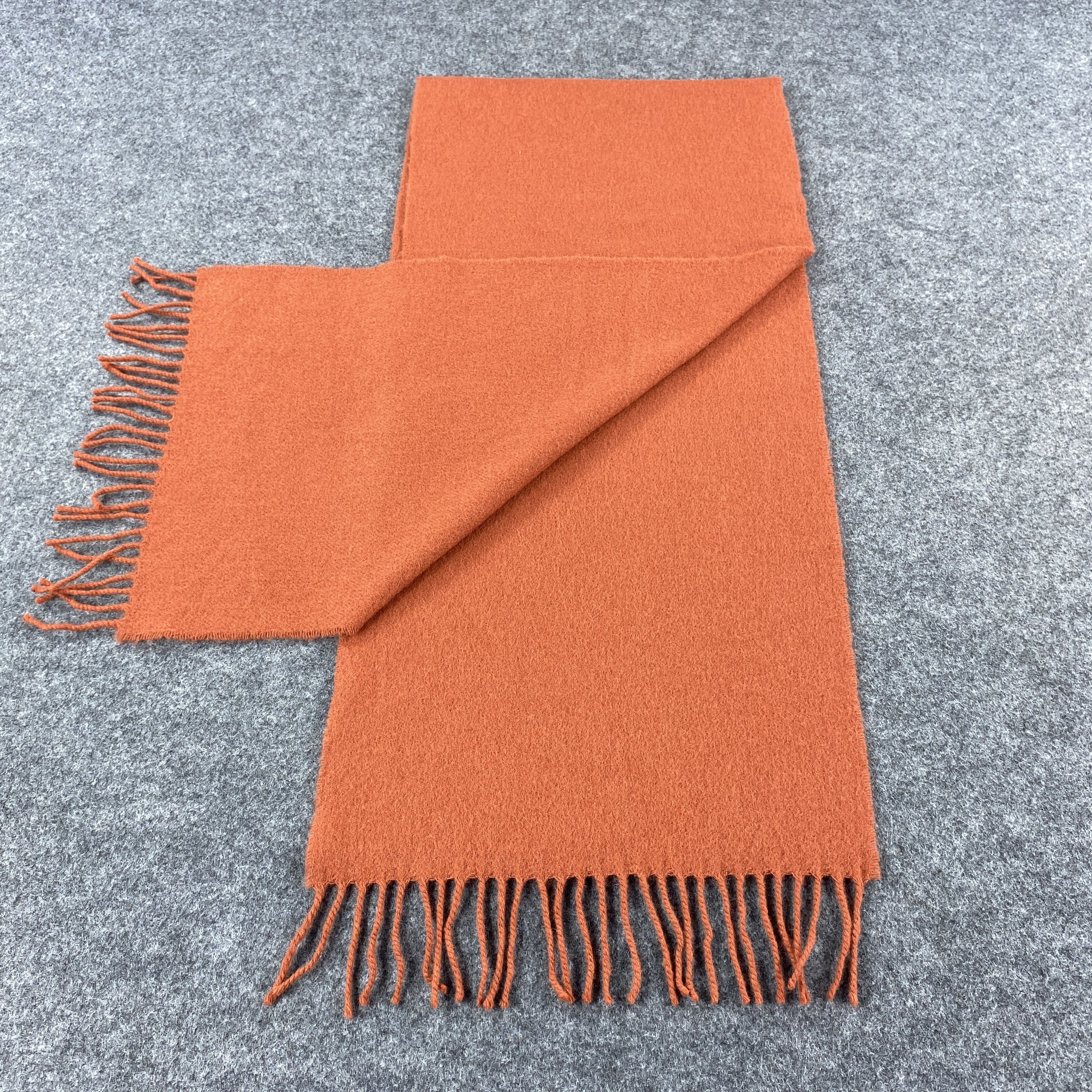 Vintage James Johnston Scarf # Muffler # Neckwear # z # D514 Size ONE SIZE - 4 Thumbnail