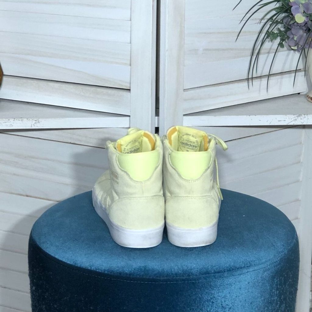 Adidas Adidas women's Basket shoes lime green suede high top 7.5 Size US 7.5 / IT 37.5 - 5 Thumbnail