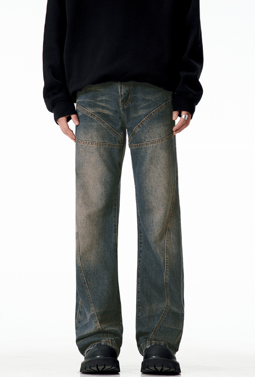 Japanese Brand × Jean American retro washed distressed Cleanfit flared jeans Size US 32 / EU 48 - 1 Thumbnail