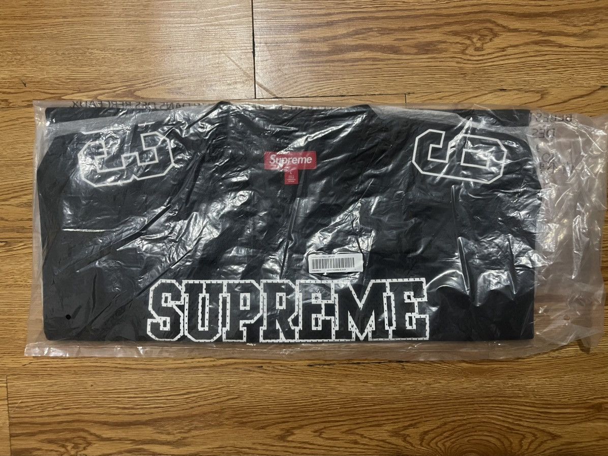 Supreme Bones Football Jersey Black Large INHAND