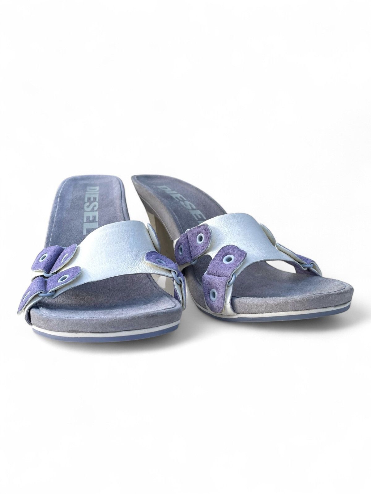 Diesel Diesel “Luna” Leather Mule Sandals – EUR 41 / US 10 – New Size US 10 / IT 40 - 2 Thumbnail