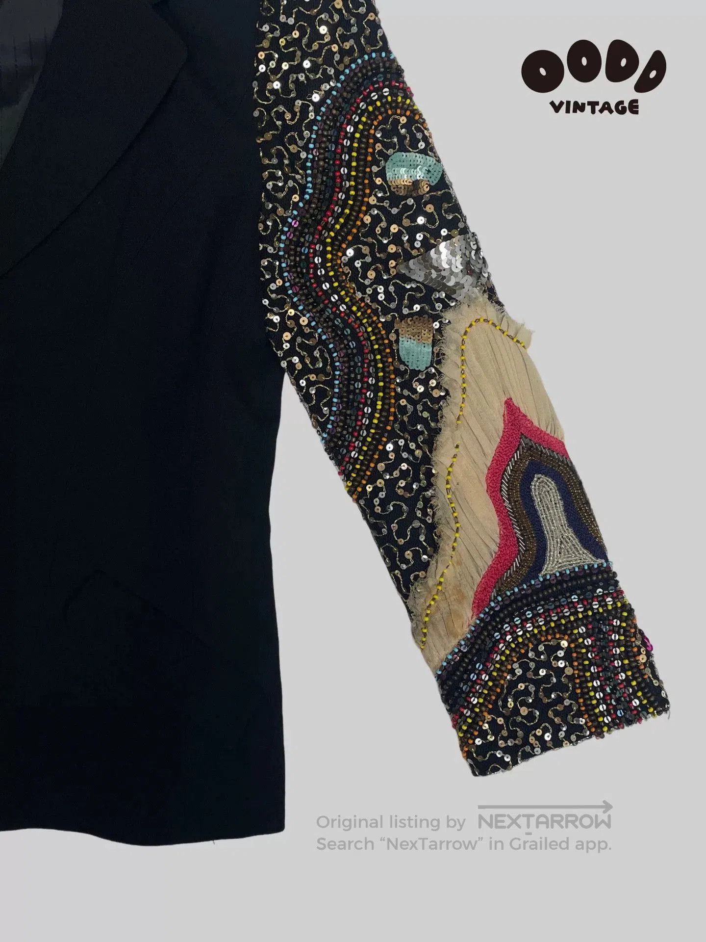 Christian Lacroix Christian Lacroix 90s Beaded Embroidered Suit. Size M / US 6-8 / IT 42-44 - 3 Thumbnail