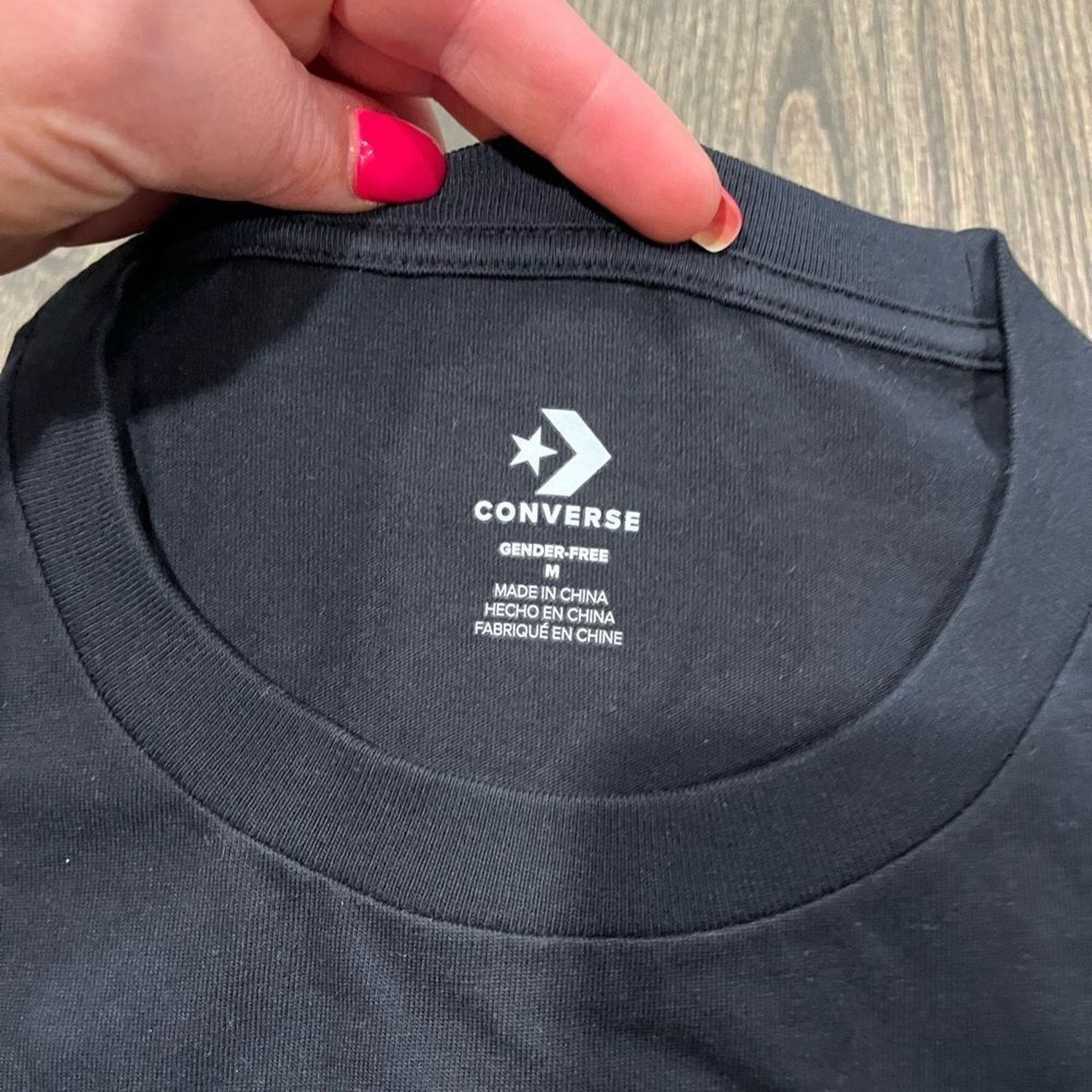 Converse NWT All Star Pride Deconstruct T-Shirt Short Sleeve Black M Size US M / EU 48-50 / 2 - 3 Thumbnail