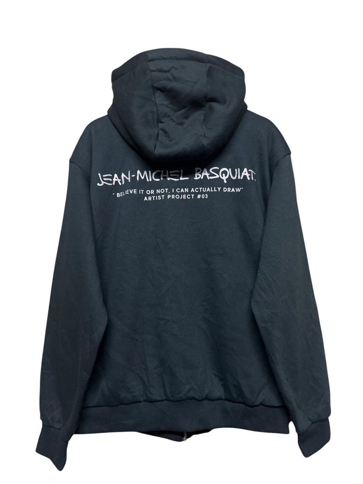 Jean-Michel Basquiat Jean-Michel Basquait Zipper Hoodies Sherpa Inner Jacket Size US L / EU 52-54 / 3 - 1 Thumbnail