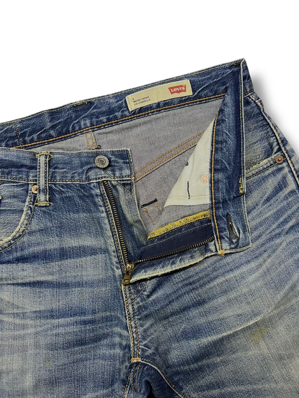 Levi's Vintage Levi’s 502 - Faded Whisker Wash, Distressed Denim Size US 32 / EU 48 - 11 Thumbnail