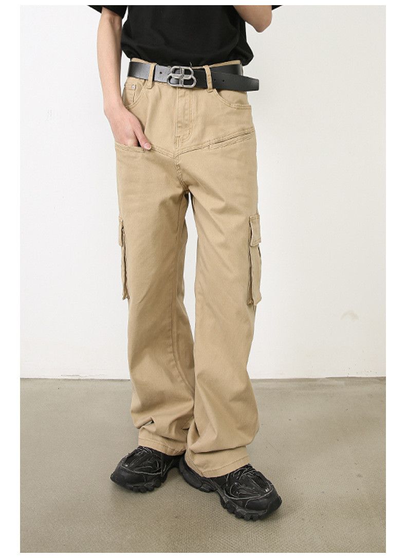 Japanese Brand × Jean Vintage distressed multi-pocket streetwear cargo jeans Size US 32 / EU 48 - 2 Thumbnail
